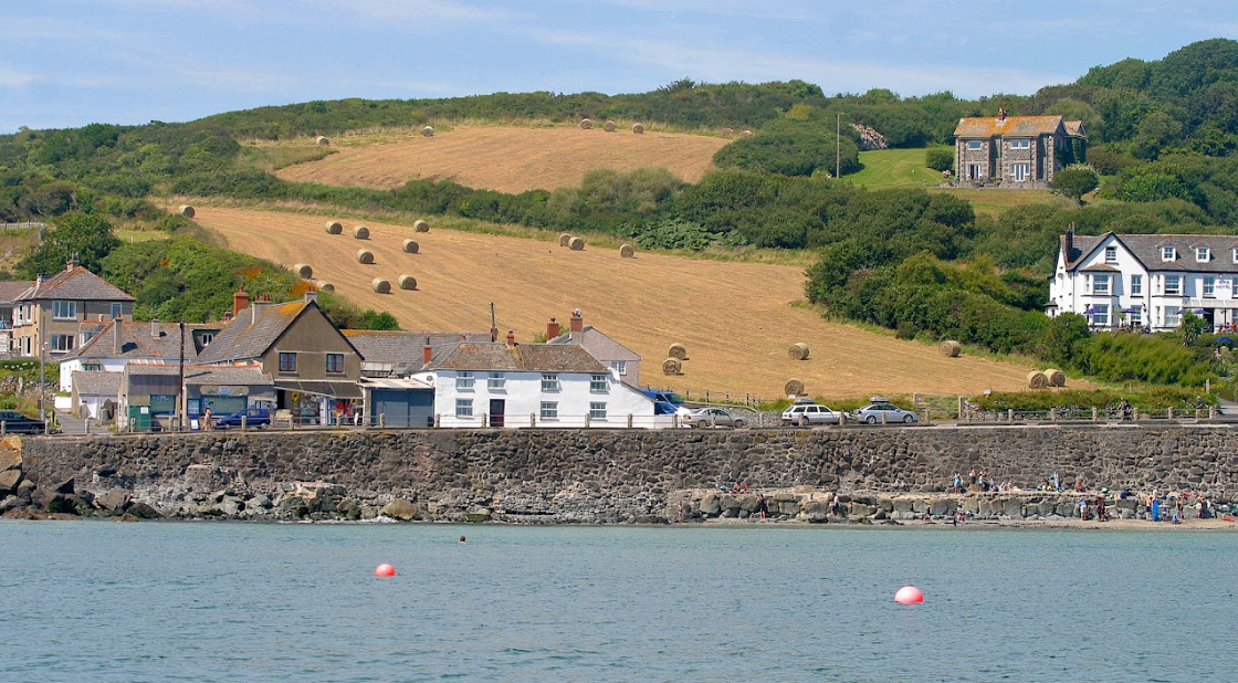 Coverack Bay from the sea