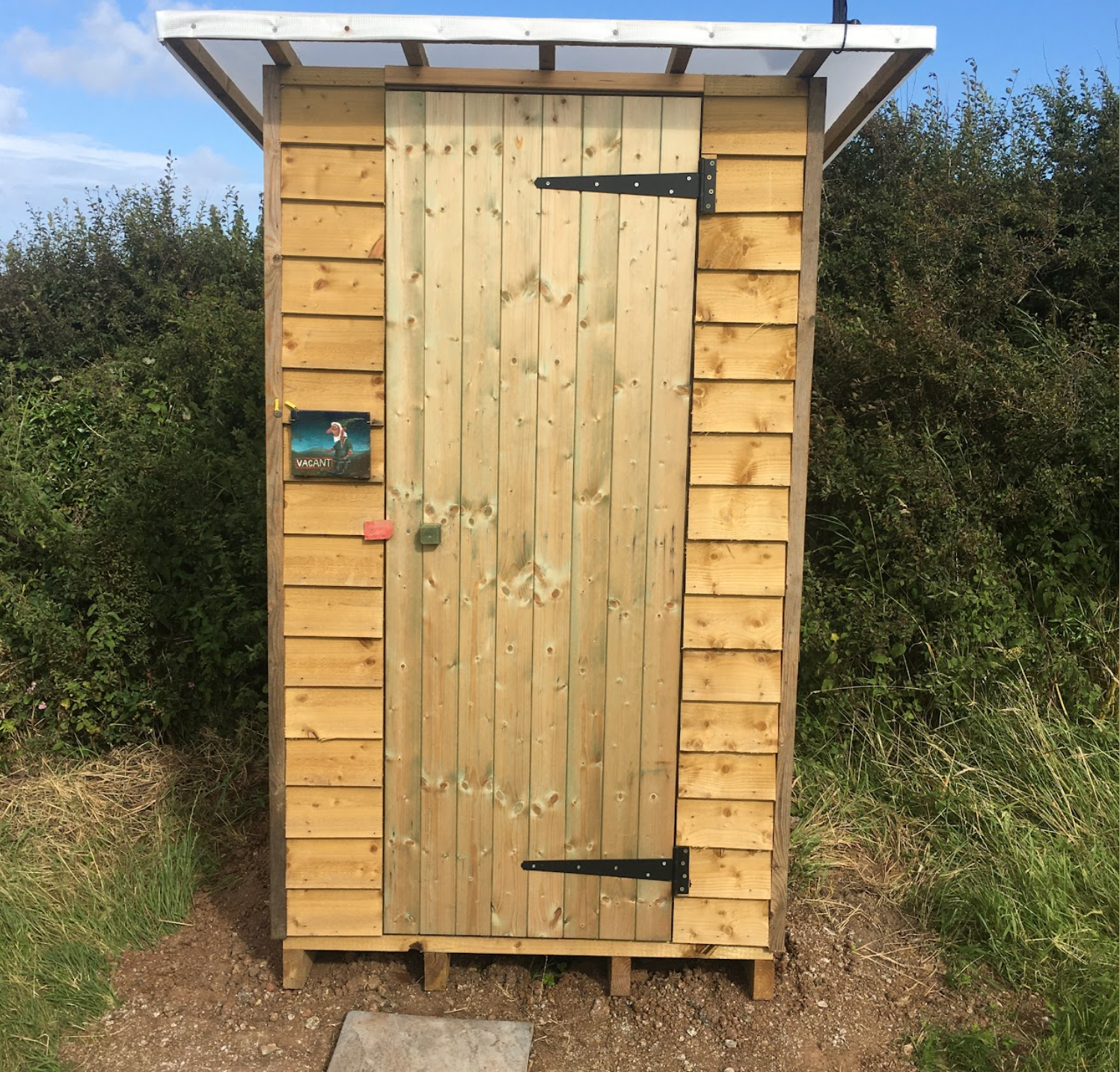 Coverack Camping at Penmarth Farm Compost Toilet