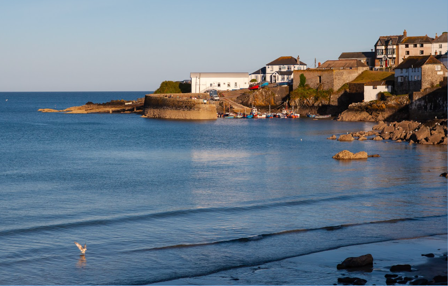 Coverack Camping at Penmarth Farm Coverack From The Bay