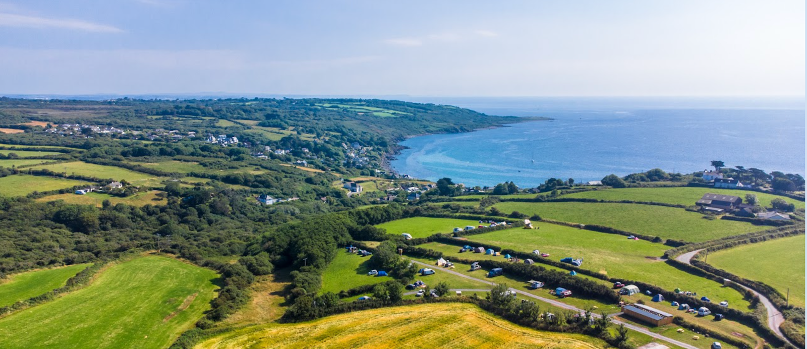 Coverack Bay Sandy Beach Cornwall